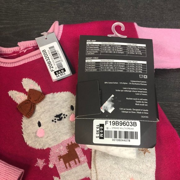 Tunic and tights - 6-9 months - Picture 4 of 4